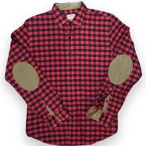 Brooks Brothers Red Flannel Print Shirt